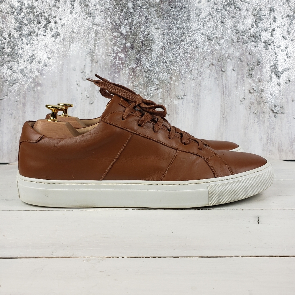 450hobh Greats Royale low top leather sneakers lace-up men's 44 US size 11